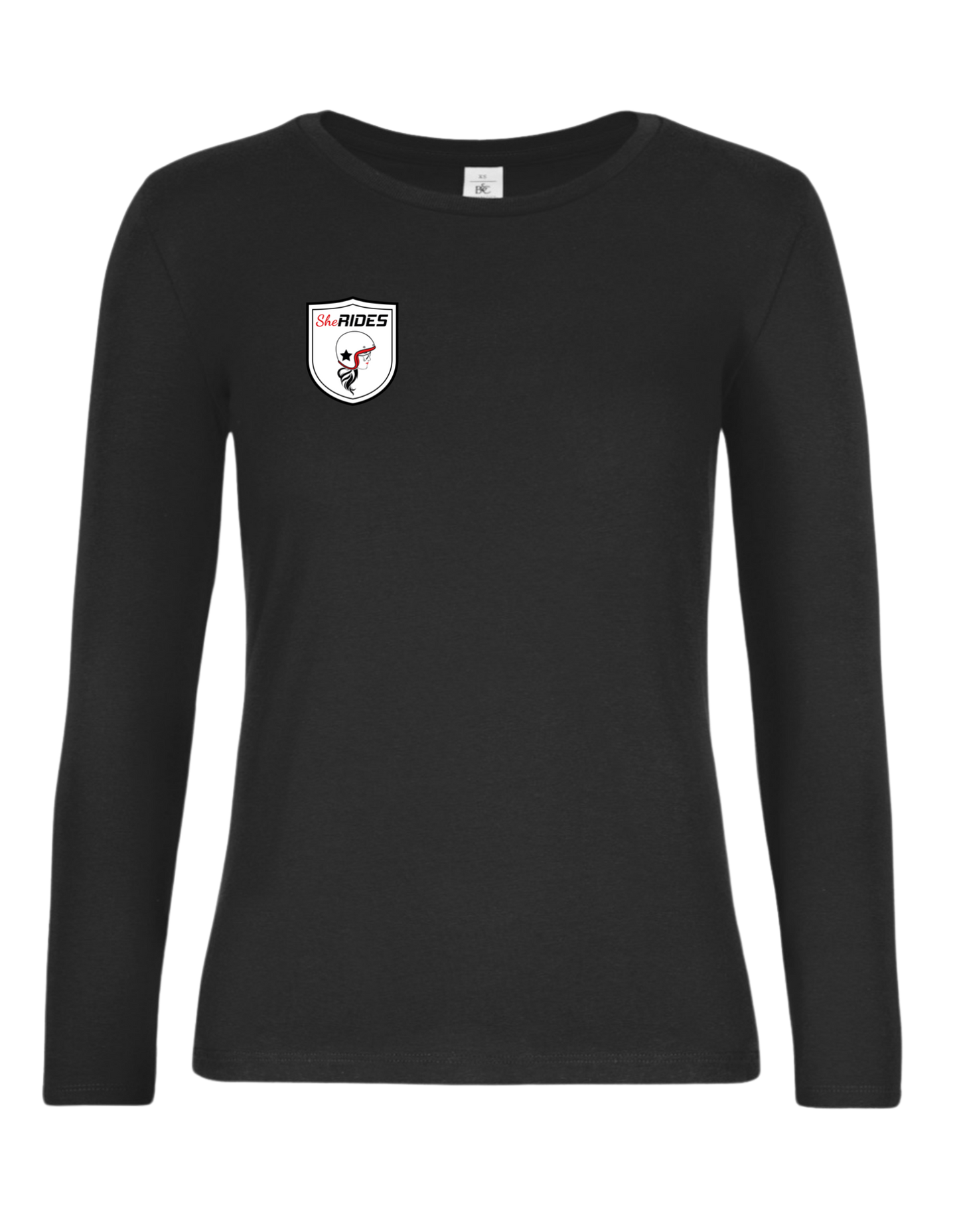 She Rides - Ladies Longsleeve "Wing Woman" - Optional mit Personalisierung