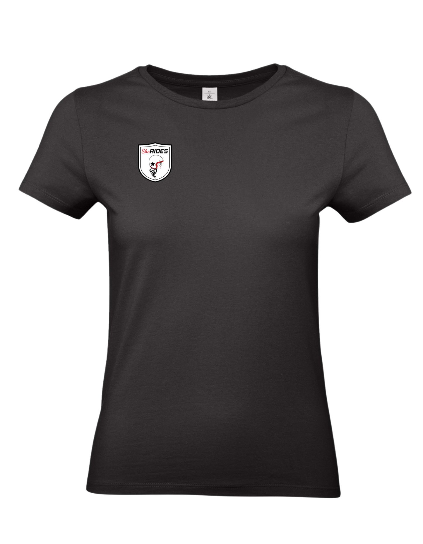 She Rides - Ladies T-Shirt "Wing Woman" - Optional mit Personalisierung