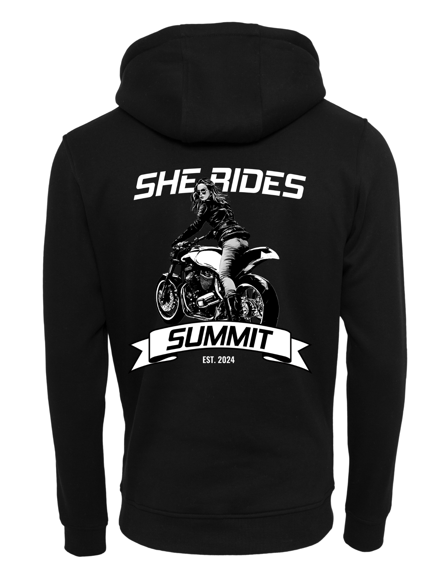 She Rides - Zipper "Summit 2024" - Optional mit Personalisierung