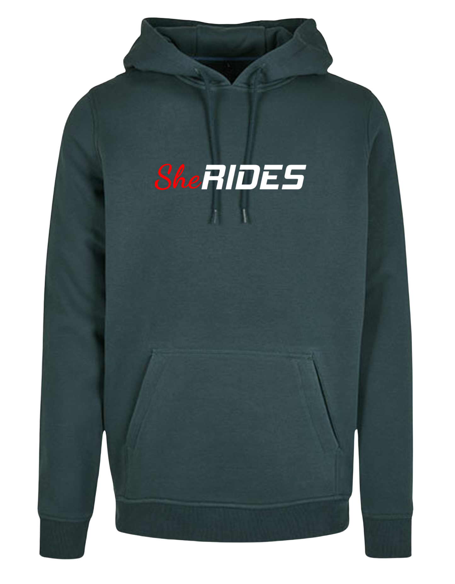 She Rides - Hoodie "Schriftzug"