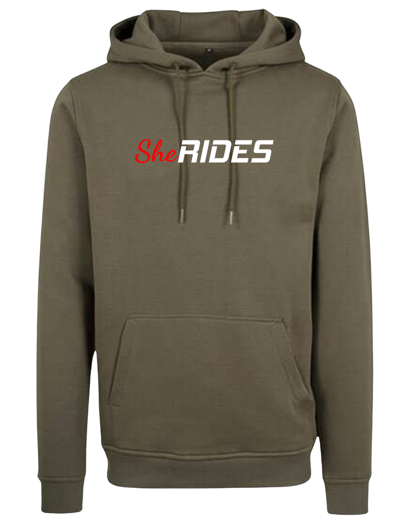 She Rides - Hoodie "Schriftzug"