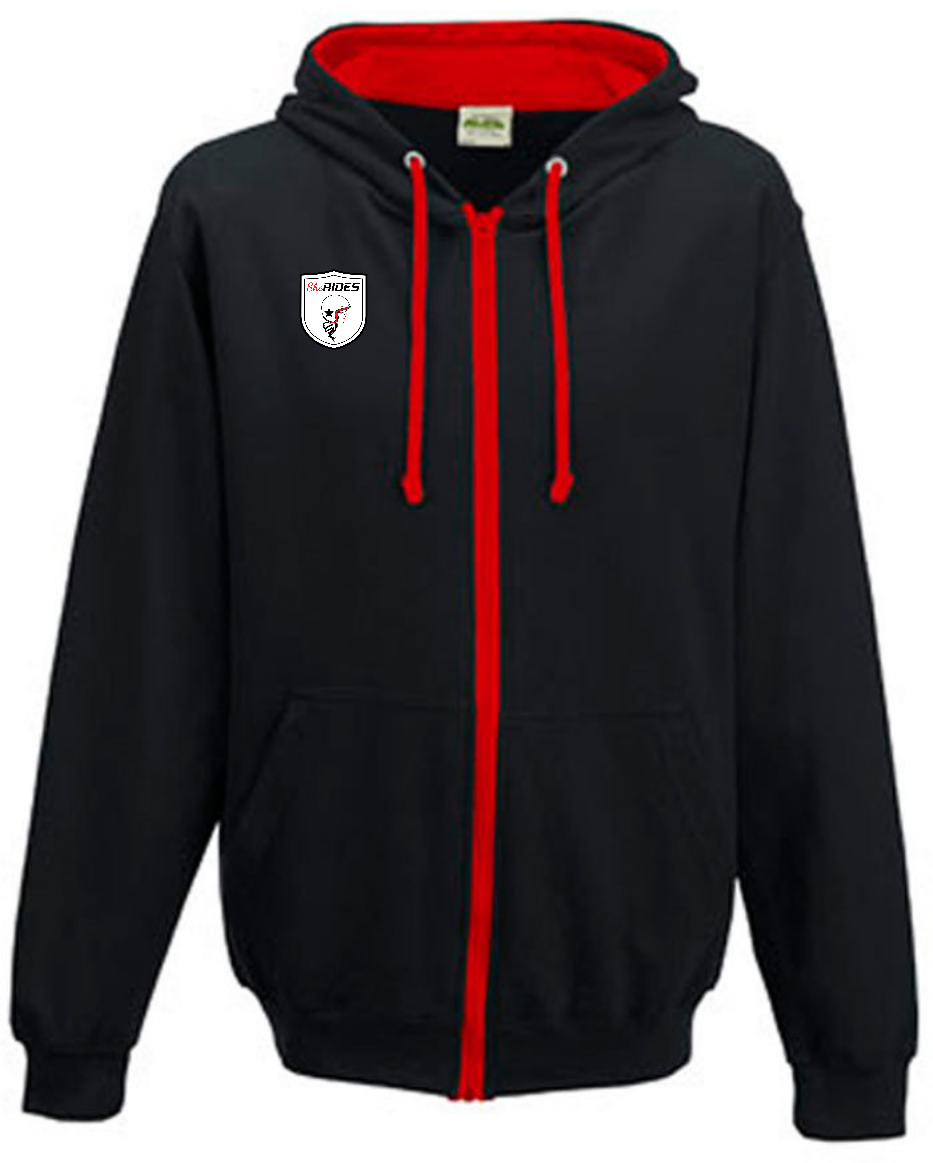 She Rides - Zipper "mit Vollgas in neue Abenteuer" - 2-farbig - Optional mit Personalisierung