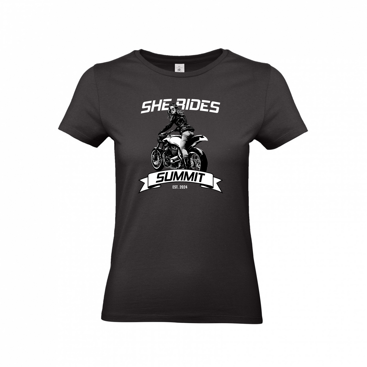 She Rides - Ladies T-Shirt "Summit"