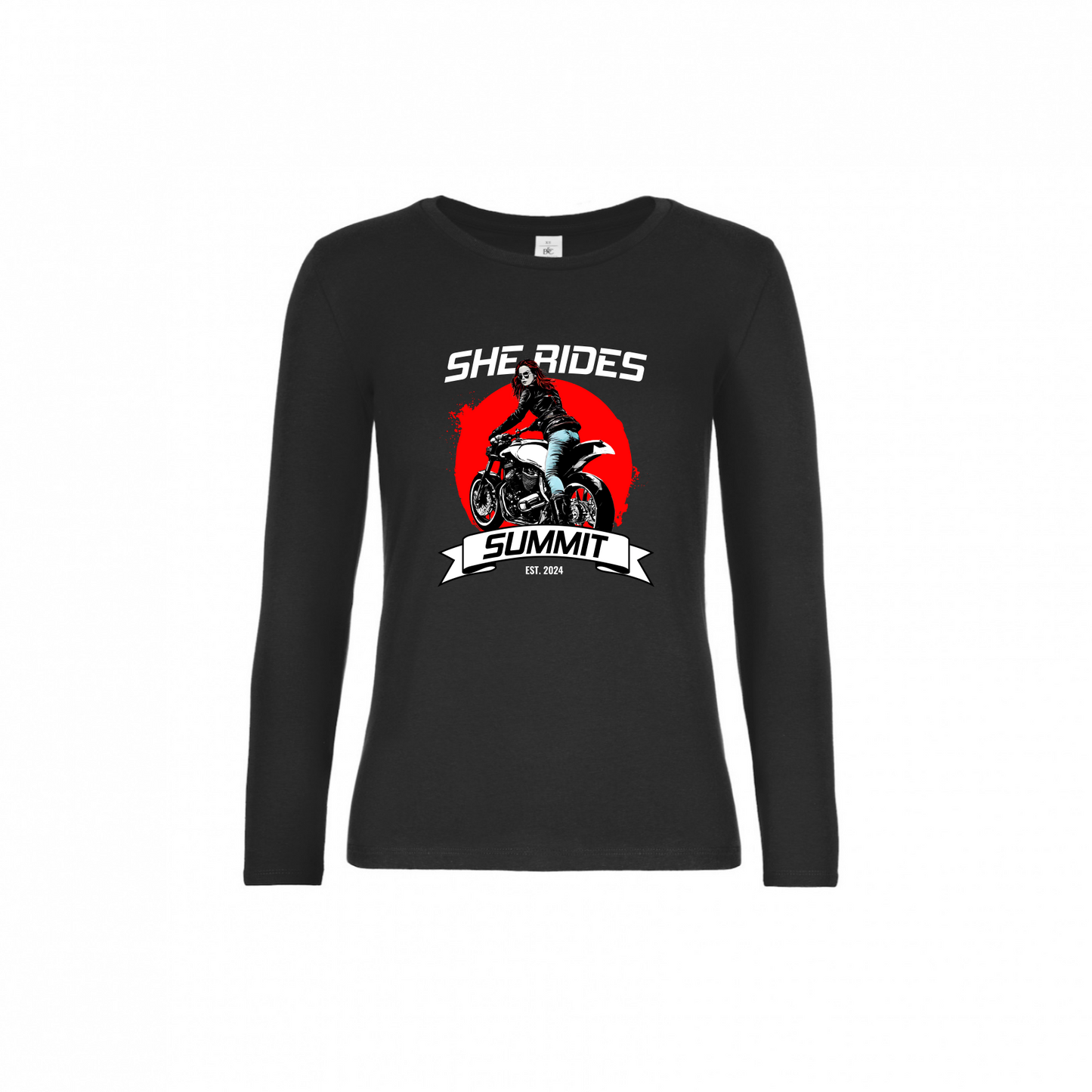 She Rides - Ladies Longsleeve "Summit"