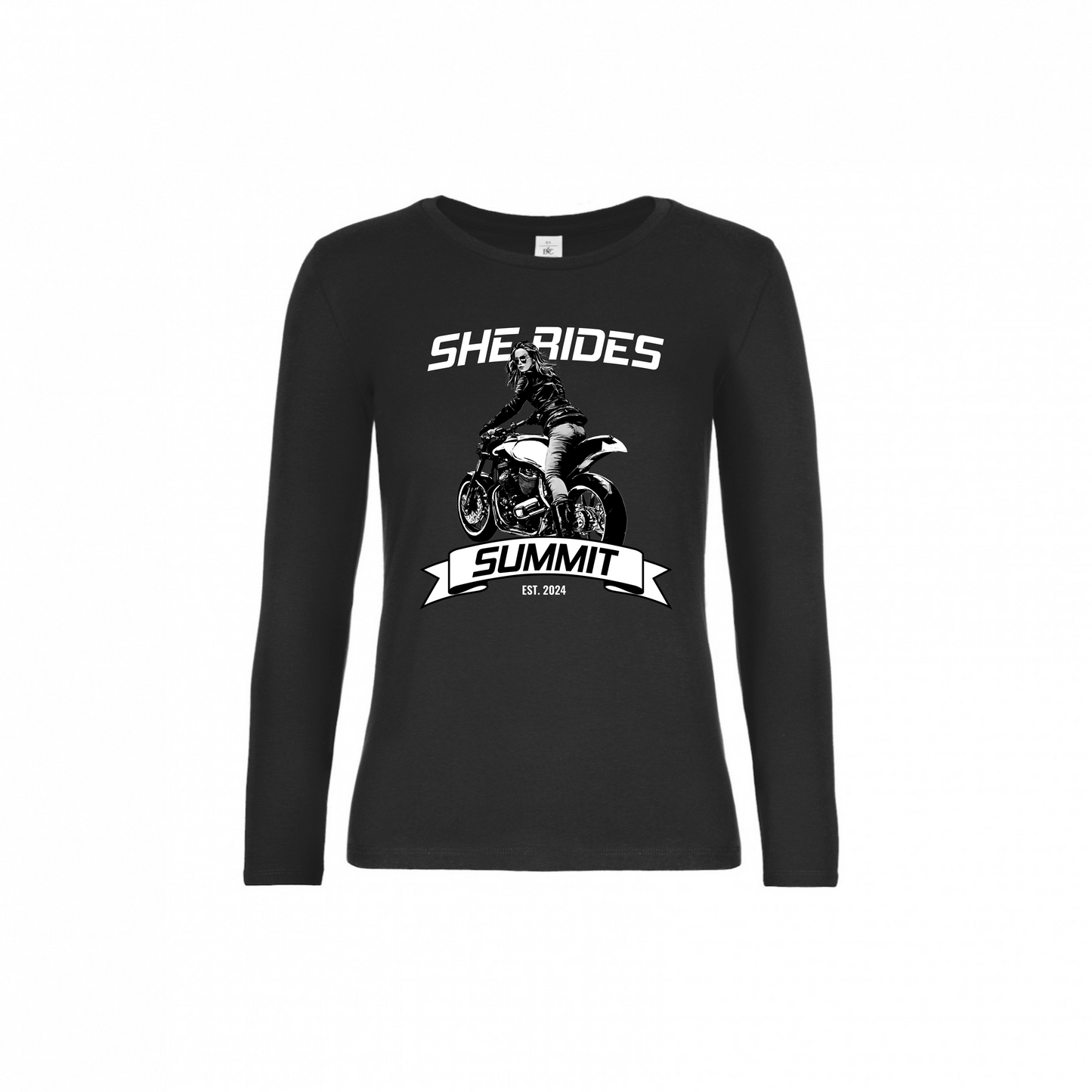 She Rides - Ladies Longsleeve "Summit"