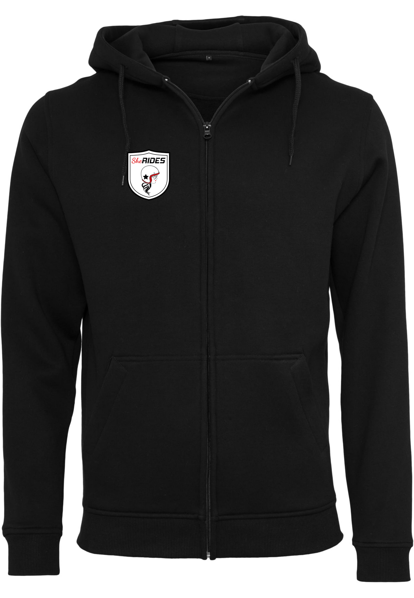 She Rides - Zipper "Mit Vollgas in neue Abenteuer" - Optional mit Personalisierung
