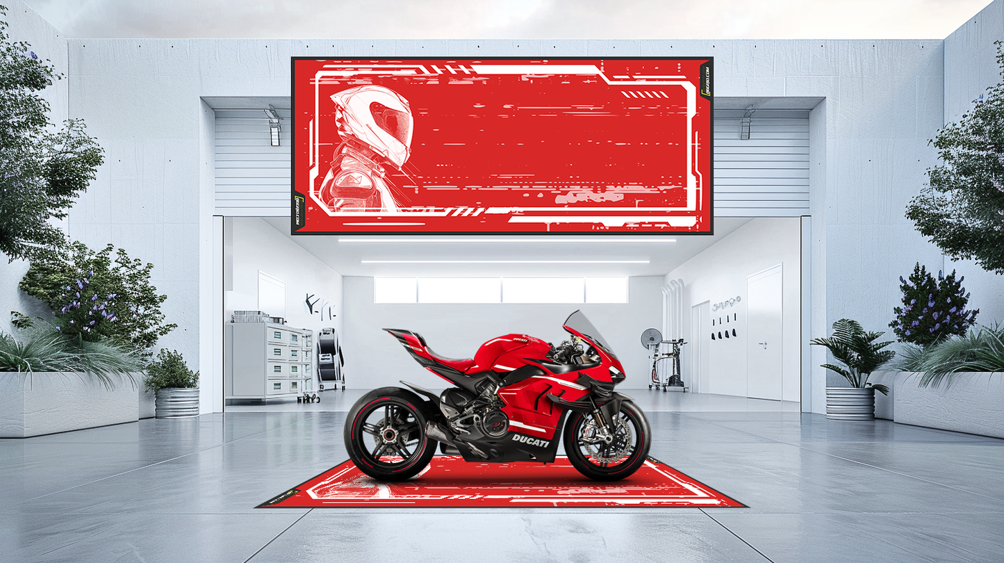 Motorcycle carpet - Ride on II (customizable)