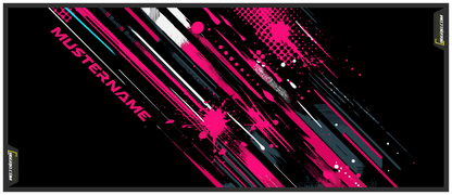 Motorcycle carpet - Pink II (customizable)