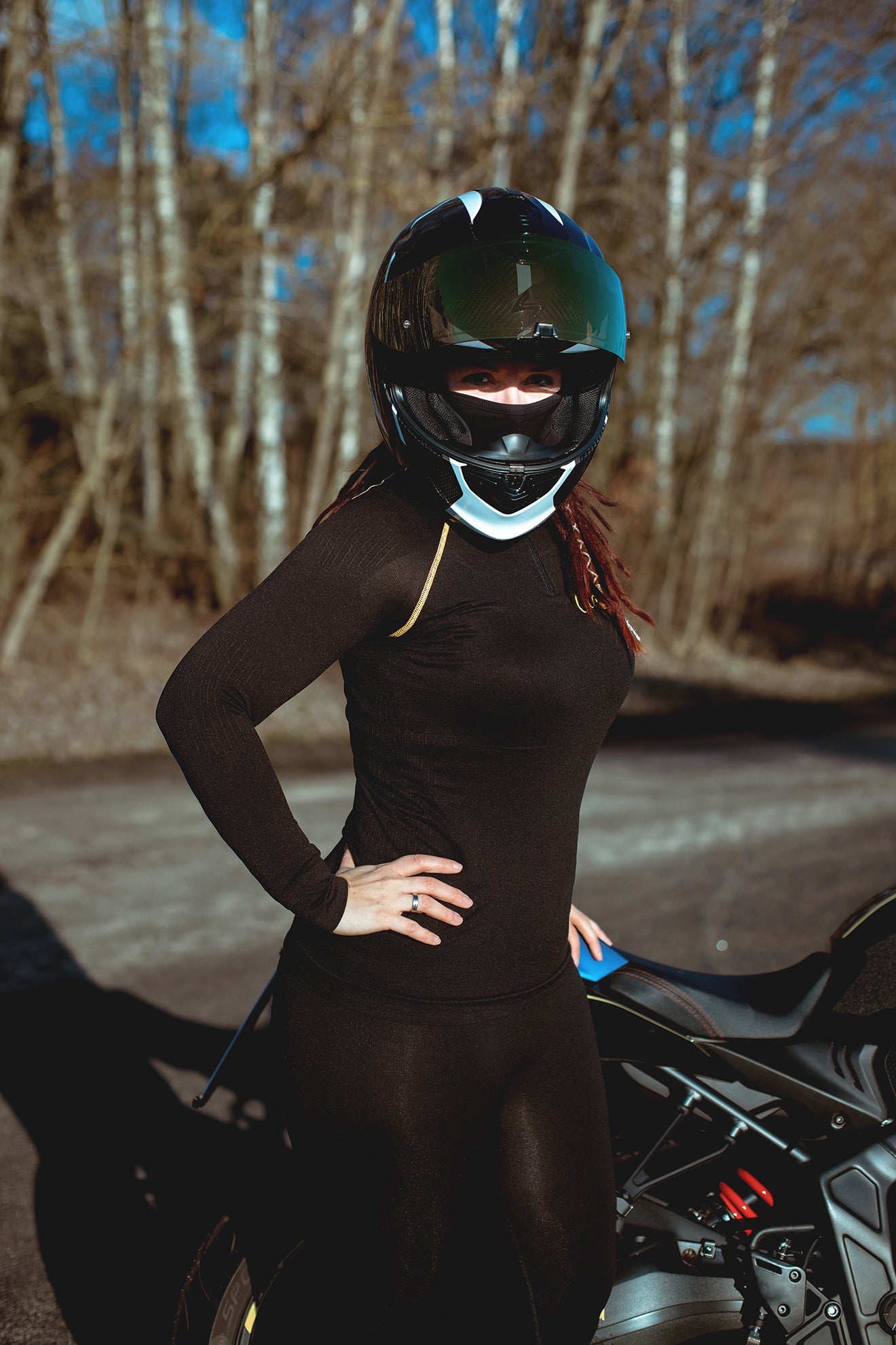 Touratech x She Rides - Longshirt "Primero Alpine" - optional mit Personalisierung