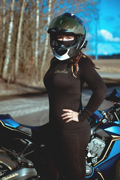 Touratech x She Rides - Longshirt "Primero Alpine" - optional mit Personalisierung