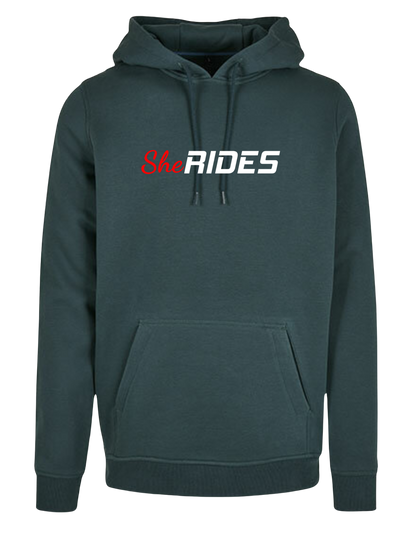 She Rides - Hoodie "Schriftzug"