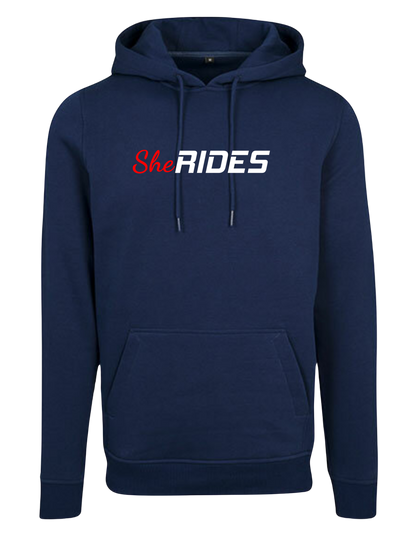 She Rides - Hoodie "Schriftzug"