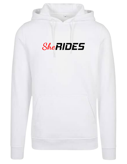 She Rides - Hoodie "Schriftzug"