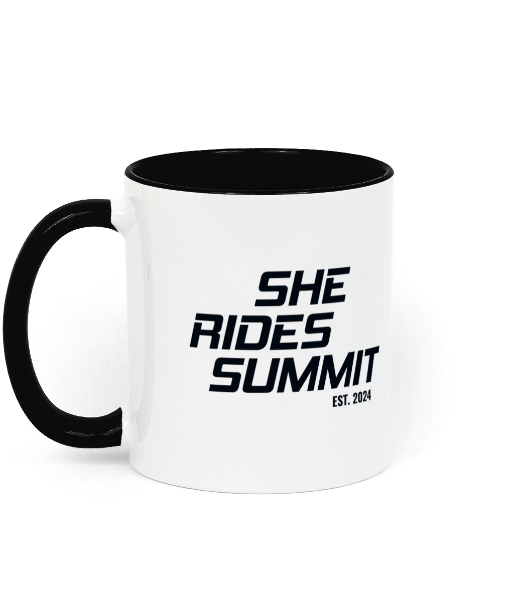 She Rides - Keramiktasse - "Summit"