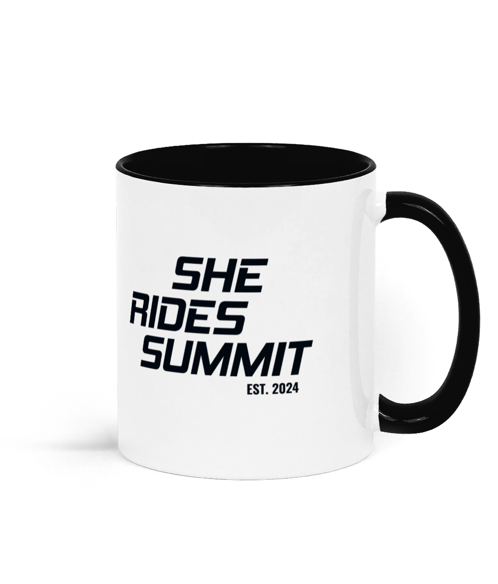 She Rides - Keramiktasse - "Summit"