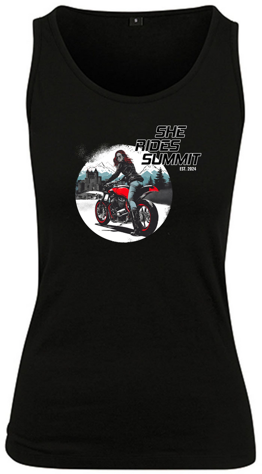 She Rides - Tank Top "Summit 2024"